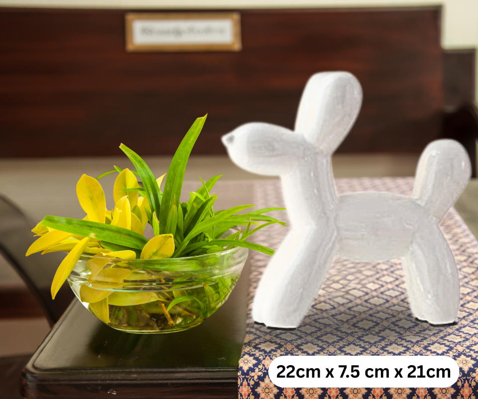 Nordic Ceramic Balloon Dog - Piggy Bank