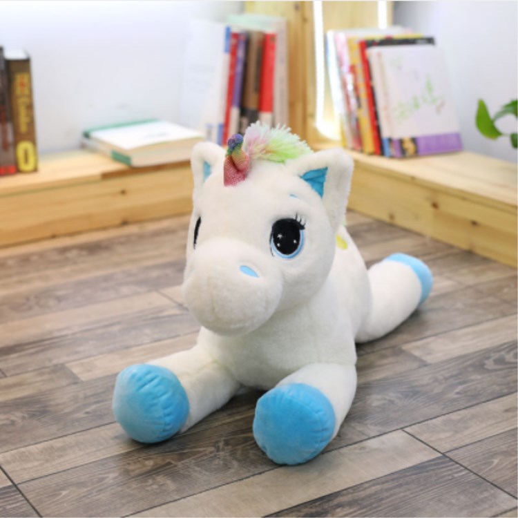 Anime Peripheral Cartoon Unicorn Doll Girl Heart Plush Toy Personality Car Decoration