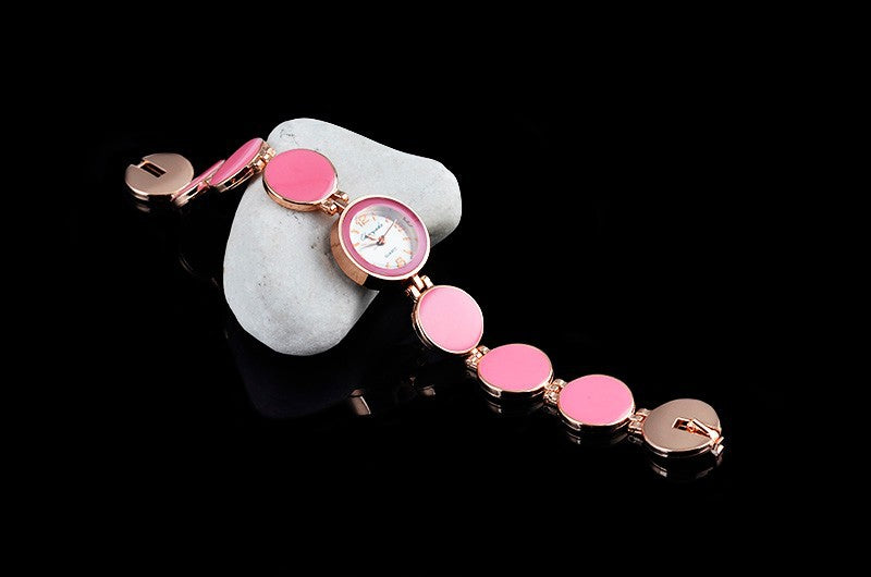 The Bracelet Watch Brown Circle Casual Watch Fashion Gift Watch Women's Watch