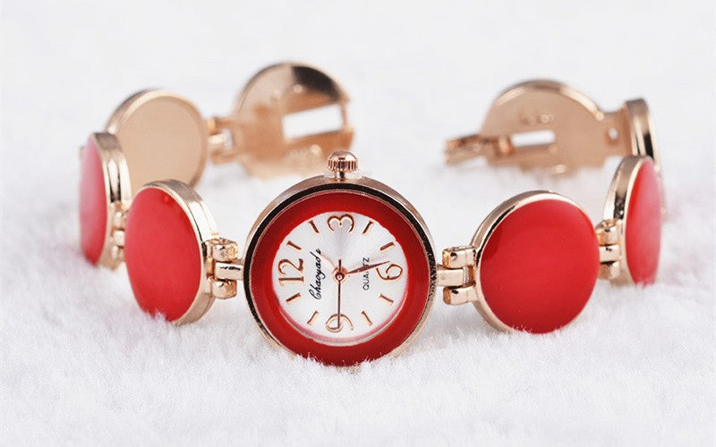 The Bracelet Watch Brown Circle Casual Watch Fashion Gift Watch Women's Watch