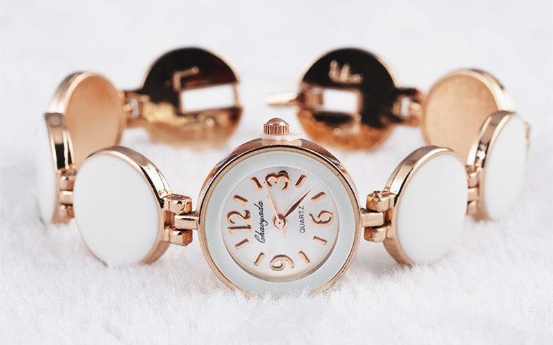 The Bracelet Watch Brown Circle Casual Watch Fashion Gift Watch Women's Watch