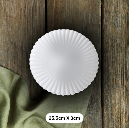 White Ceramic - Tableware