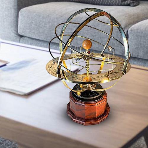 Solar System Model Metal Model Office Decoration Living Room Decoration Grand Orrery Model
