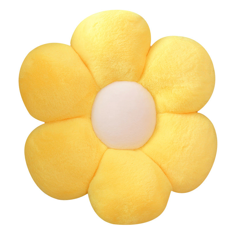 Flower floor pillow flower plush seat cushion cute tie-dye seat pillow cushion home sofa decoration