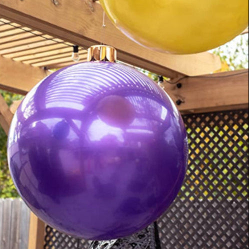 One-piece Christmas Ball Seamless Inflatable Oversized Ornaments Christmas Decorations Atmosphere Ornaments Indoor Outdoor