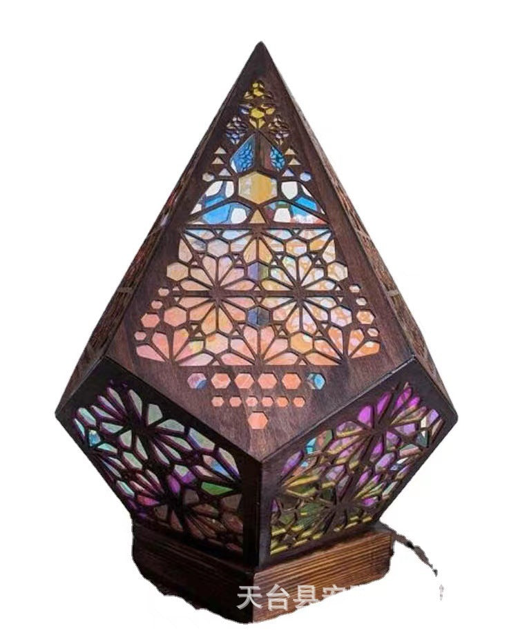 Night Light Wind Star Projection Lamp Romantic Atmosphere Light Bedroom Color Decoration