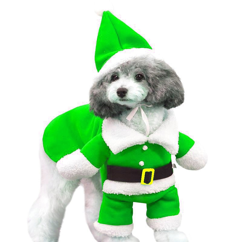 Pet Transformation Clothes Dog Clothes Christmas Cloak Dog Christmas Clothes Santa Claus