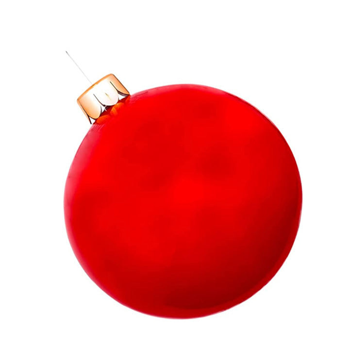 One-piece Christmas Ball Seamless Inflatable Oversized Ornaments Christmas Decorations Atmosphere Ornaments Indoor Outdoor