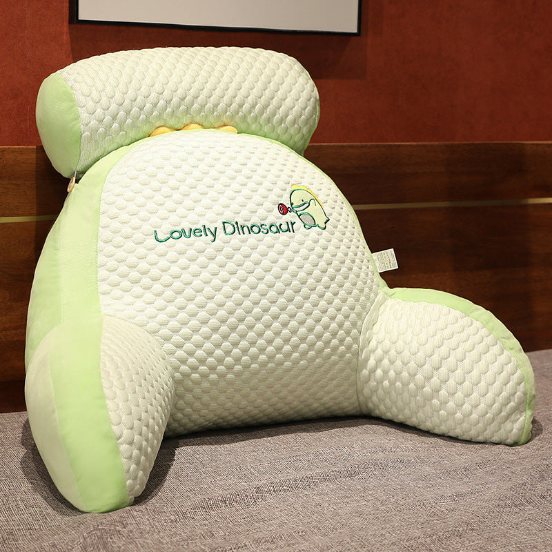 Bedside Cushion Soft Bag Pillow Large Back Cushion Lumbar Pillow Sofa Bed Removable And Washable Reading Pillow Dormitory Waist Protector