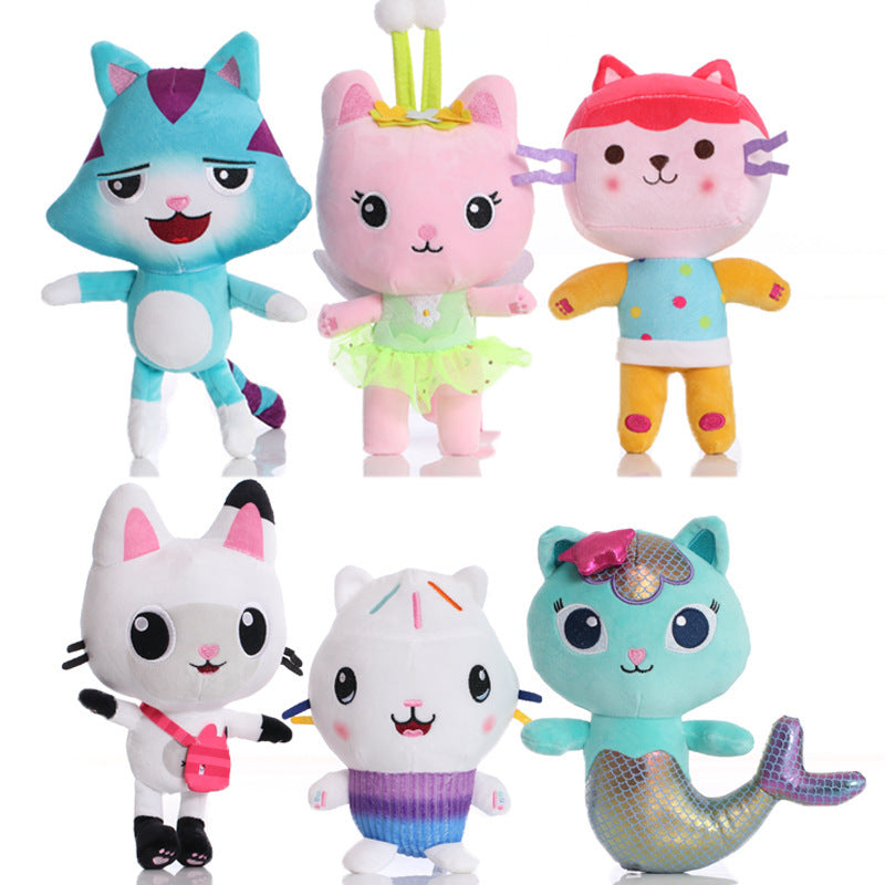 Gabby's Dollhouse Season Plush Toy Doll Gabby's Dollhouse Season Cute Cat Doll