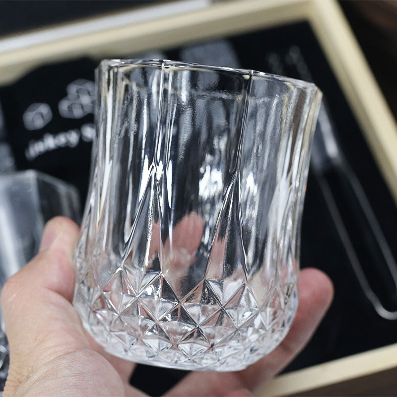 Ice Cube Stone Cool Stone Wooden Box Gift Box Set Wine Set Ice Wine Stone