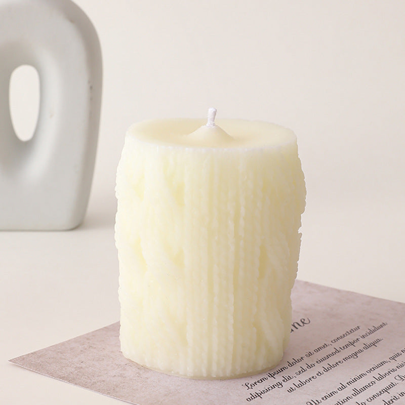 Geometric Modeling Decoration Aromatherapy Candle Creative Photography Props Rubik's Cube Candle