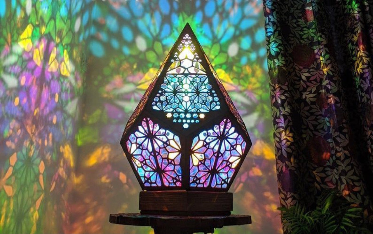 Night Light Wind Star Projection Lamp Romantic Atmosphere Light Bedroom Color Decoration