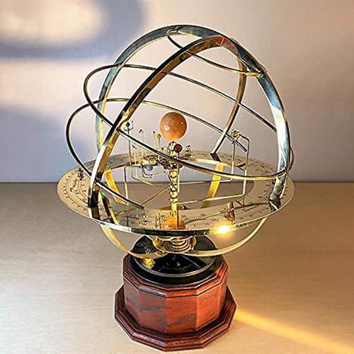 Solar System Model Metal Model Office Decoration Living Room Decoration Grand Orrery Model