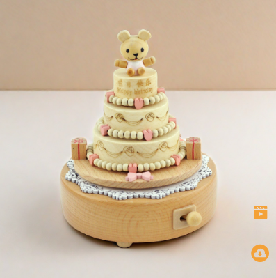 Wooden Music Box - Gift Giving - Sale