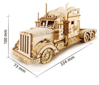 3D Wooden Model Kit - Gift Giving