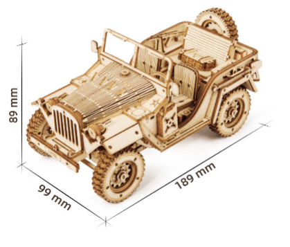 3D Wooden Model Kit - Gift Giving