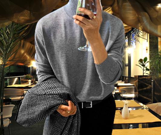 Turtleneck Sweater - Mens Clothing