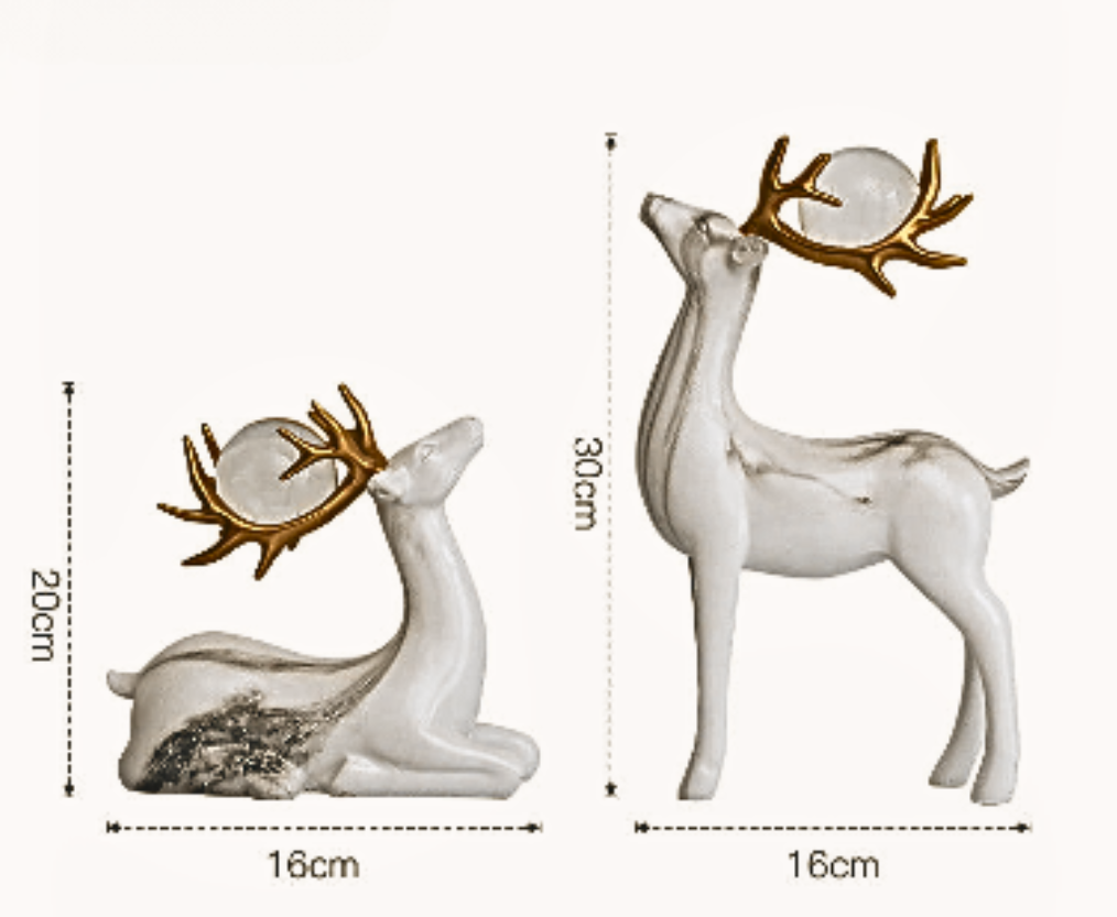 Deer/Buck Ornaments - Home & Garden