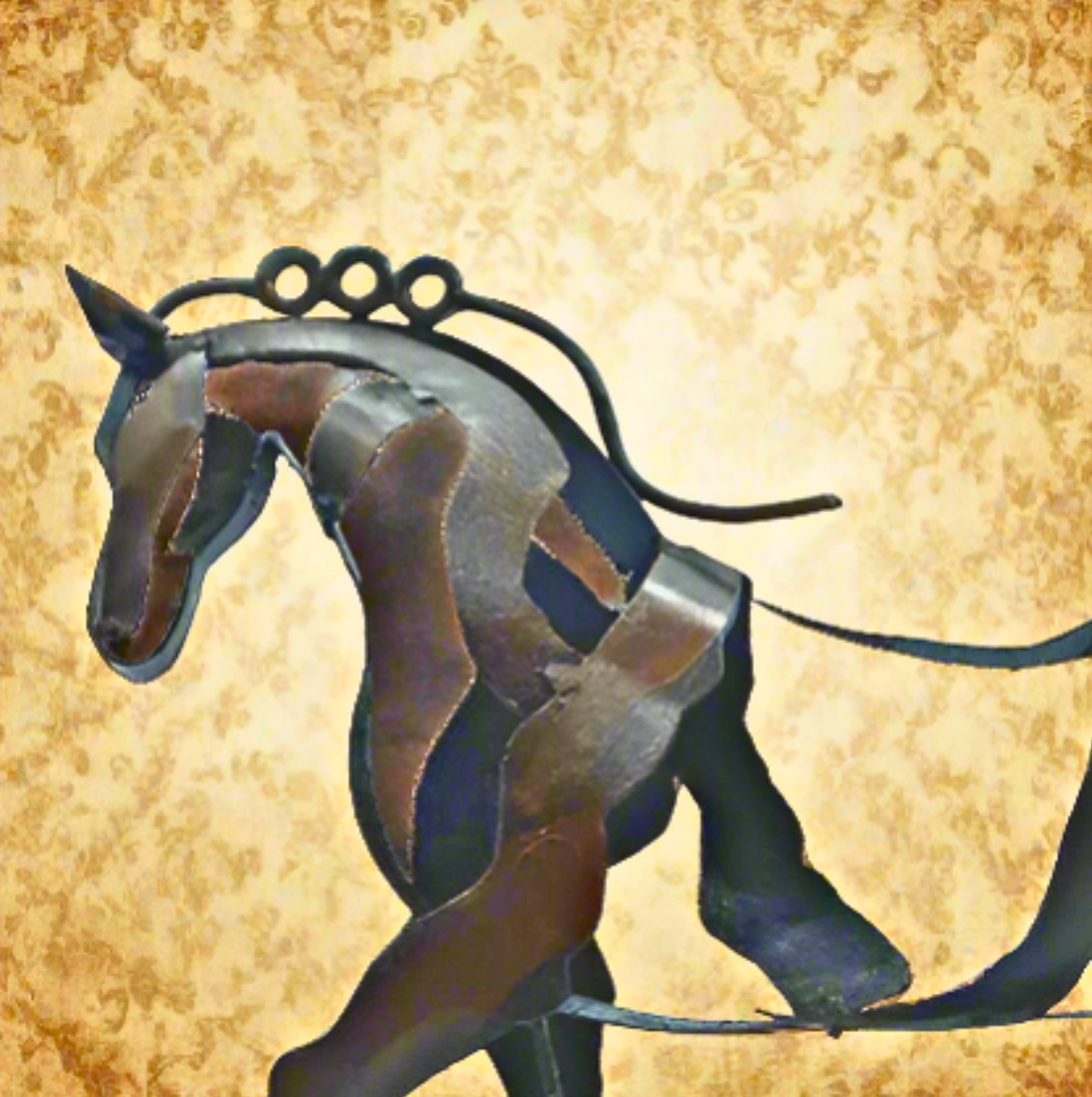 Horse Sculpture Metal - Gift Giving