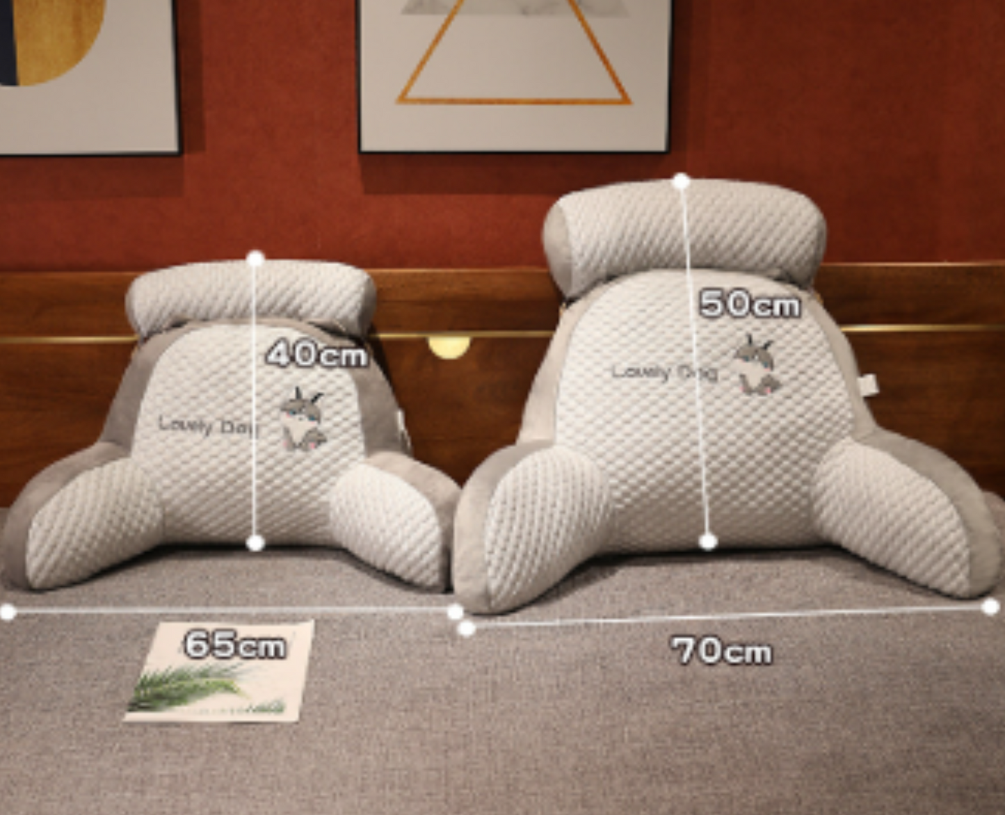 Back Cushion Lumbar Pillow/Cushion - Reading Pillow - Home & Garden