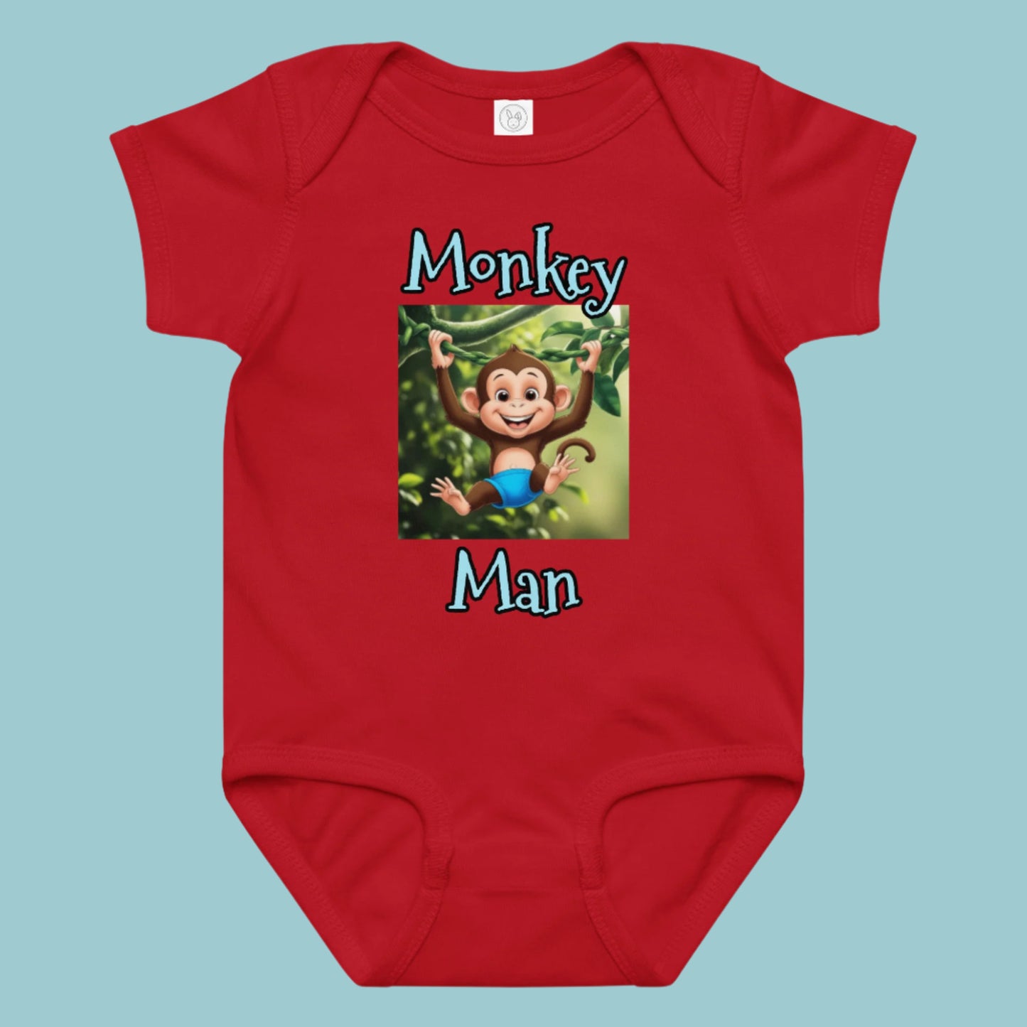 Monkey Man Vest/Bodysuit - Baby & Toddler