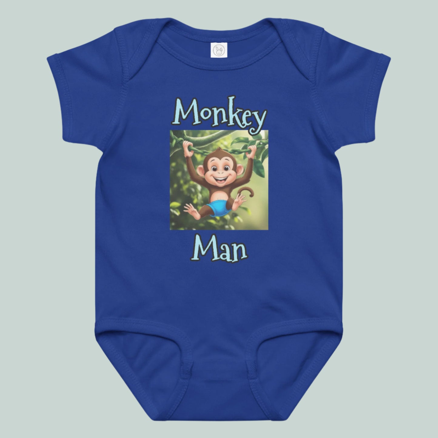 Monkey Man Vest/Bodysuit - Baby & Toddler