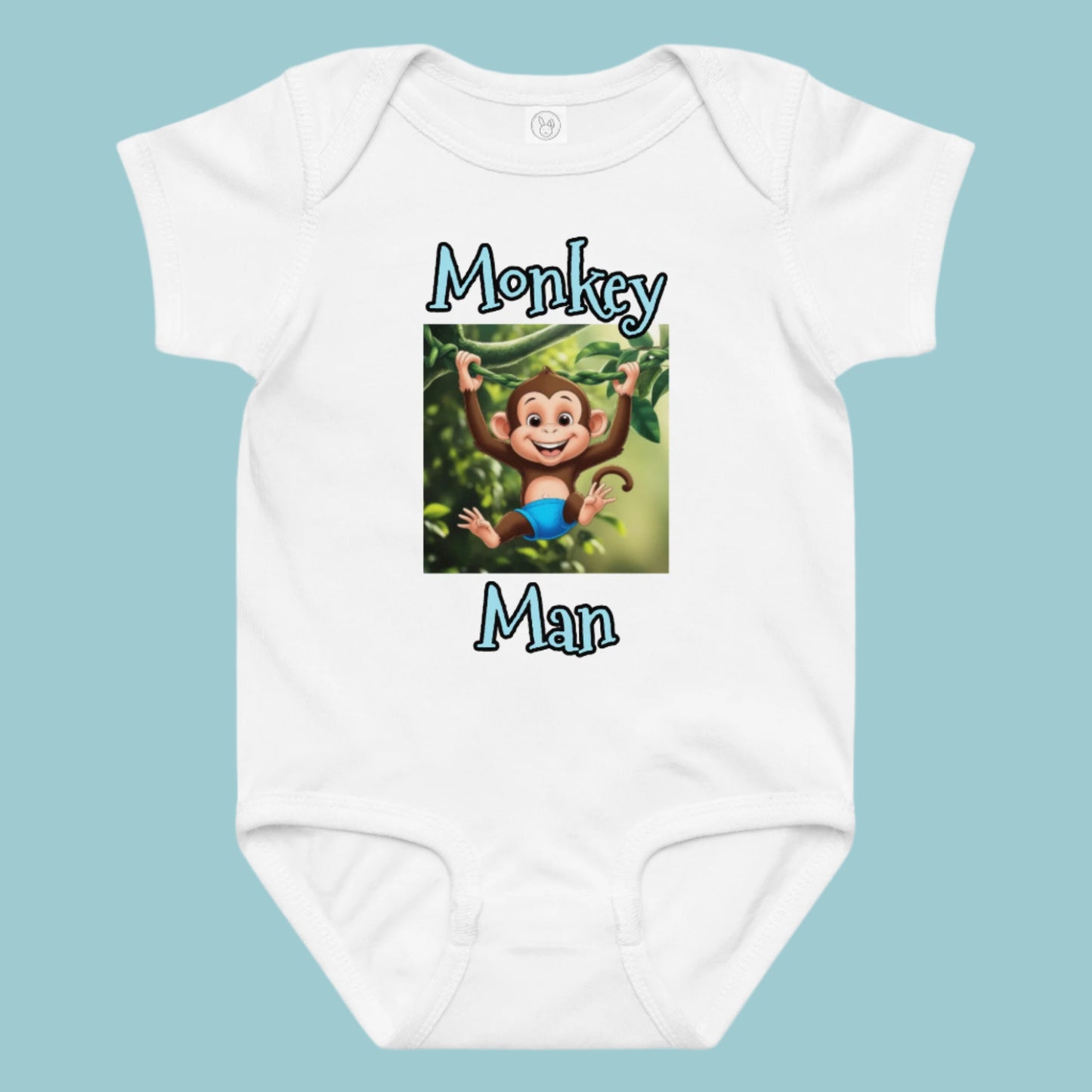 Monkey Man Vest/Bodysuit - Baby & Toddler