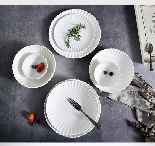 White Ceramic - Tableware