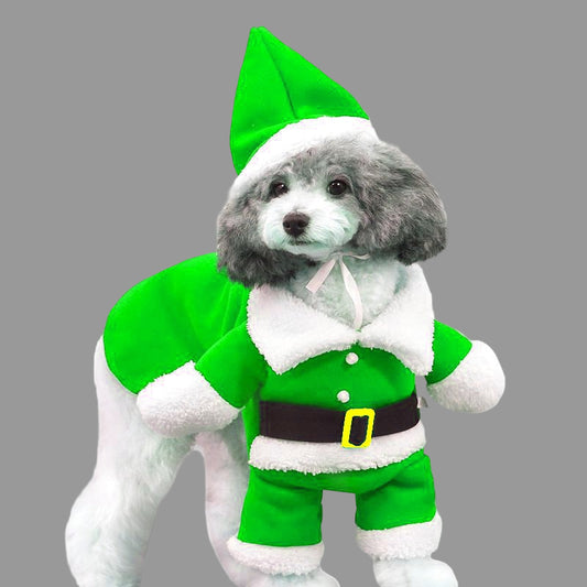 Pet Transformation Clothes Dog Clothes Christmas Cloak Dog Christmas Clothes Santa Claus