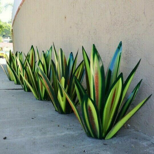 Tequila Home Decor Iron Agave Plant Ornament Garden Creative Outdoor Decoration Ornament