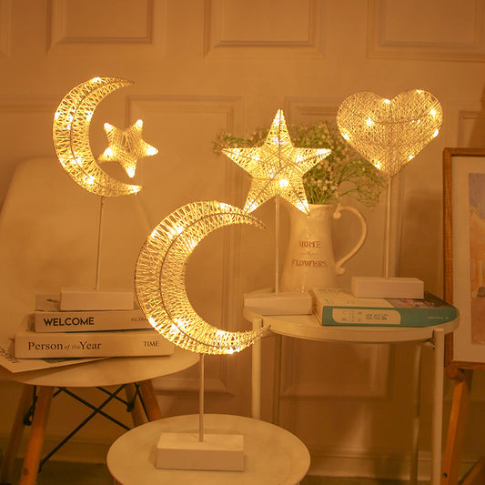 Creative Table Lamp Room Decoration Lamp Holiday Bedroom Decoration Small Table Lamp