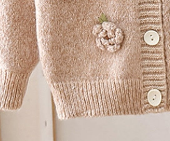 Girls' knitted Cardigan - Children's Clothing