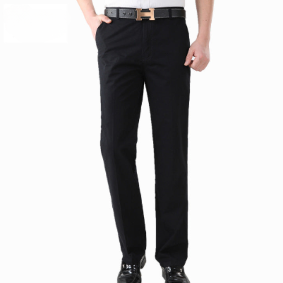 Straight Leg Chino Trousers - Mens Clothing