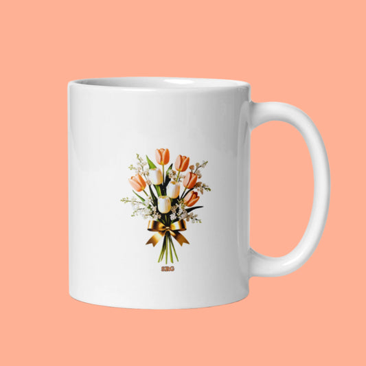 Mug - Peaches and Cream - Tableware