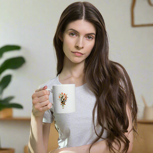 Mug - Peaches and Cream - Tableware